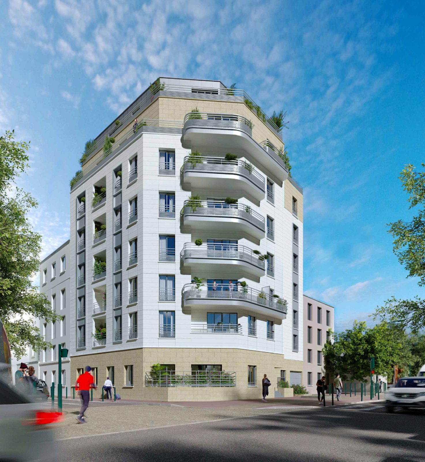 Programme neuf LES TERRASSES à Asnières-sur-Seine — visuel 1 sur 1