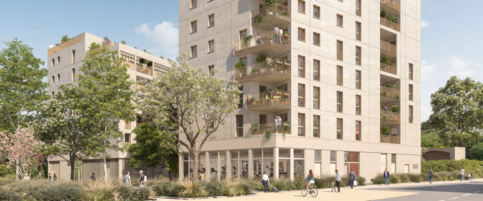 Programme neuf LES TERRASSES DU FORT à Aubervilliers — visuel 1 sur 1