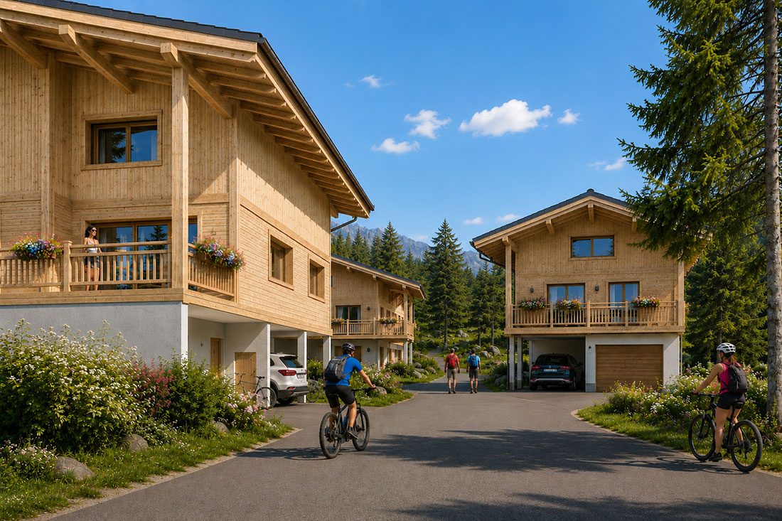 Programme neuf Les Chalets Bajja - Bâtiment A à Notre-Dame-de-Bellecombe — visuel 1 sur 1