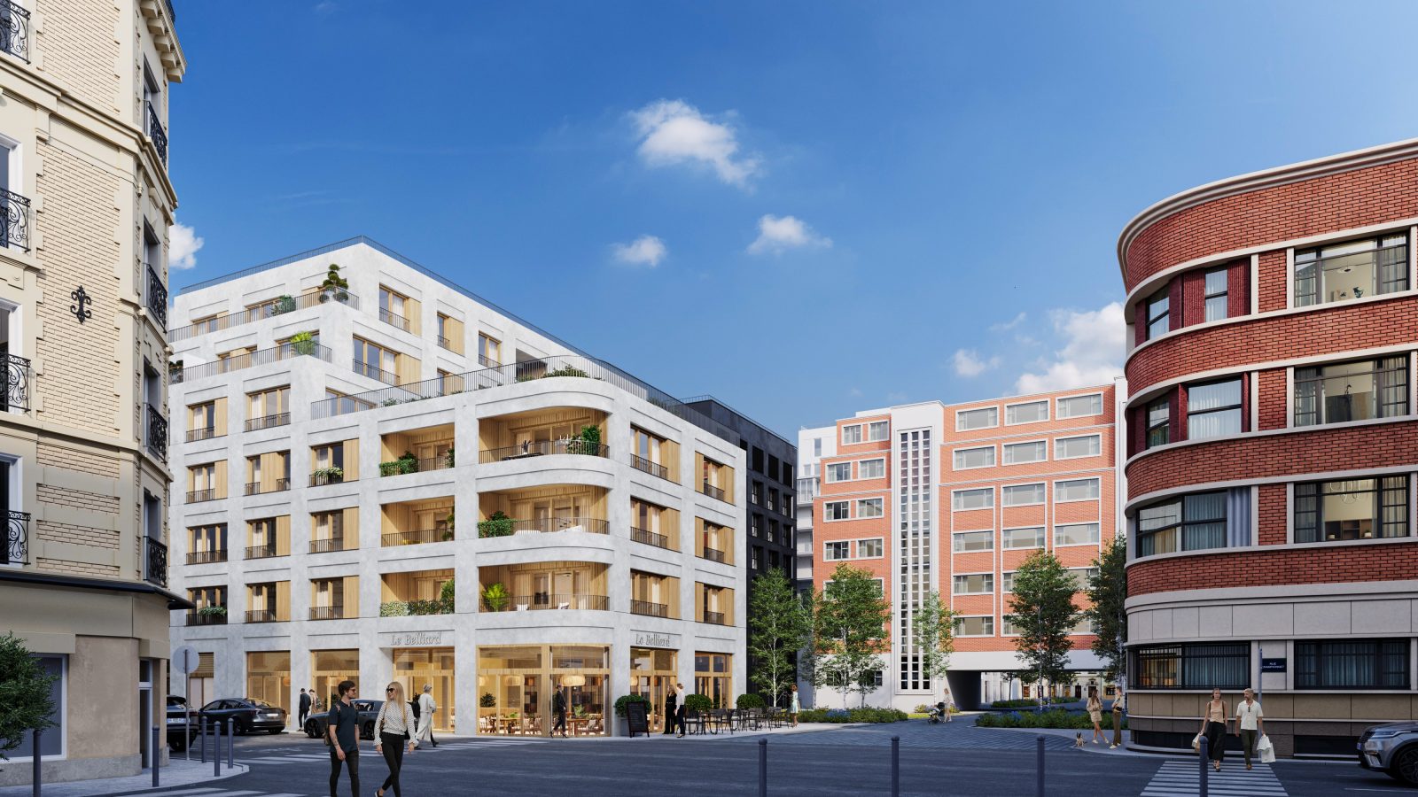 Programme neuf Les Terrasses Championnet à Paris — visuel 1 sur 1