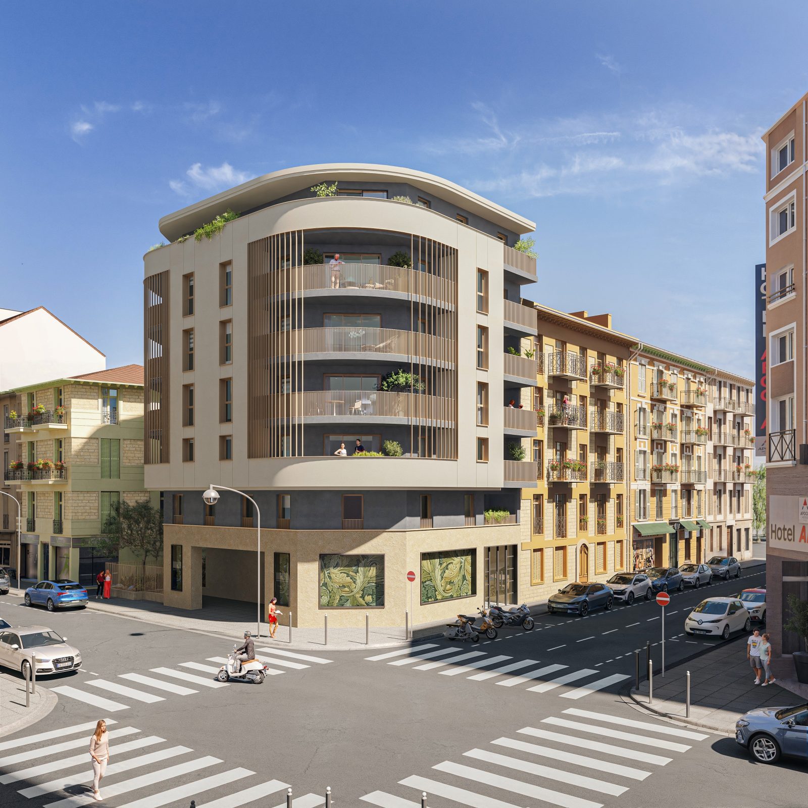T3 disponible à Nice dans 12 AUGUSTE GAL