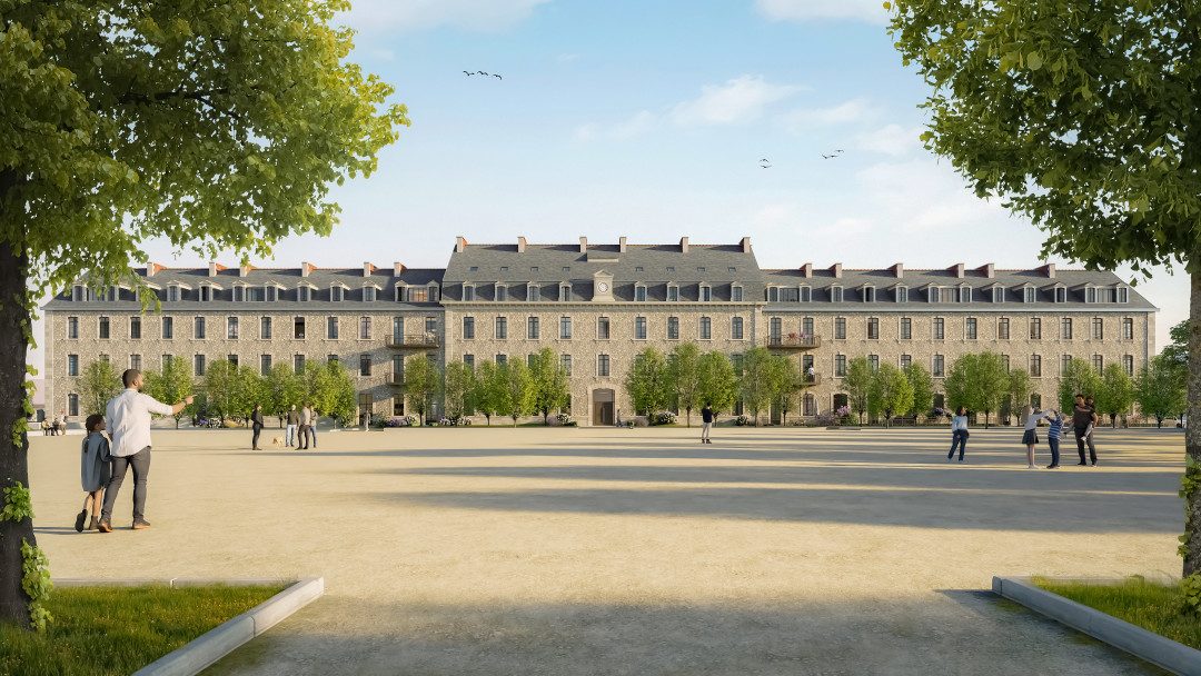 CASERNE BEAUMANOIR - Aile Ouest à Dinan — visuel 1 sur 1