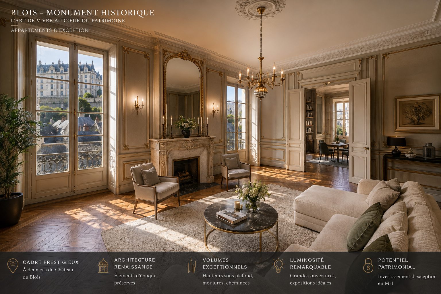 Programme neuf Hotel de la Chancellerie à Blois — visuel 1 sur 1