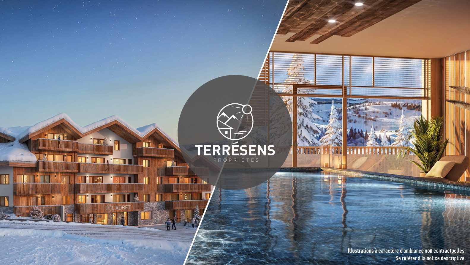 Programme neuf L'ALPAGE D'AUGUSTIN à La Plagne Tarentaise — visuel 1 sur 1