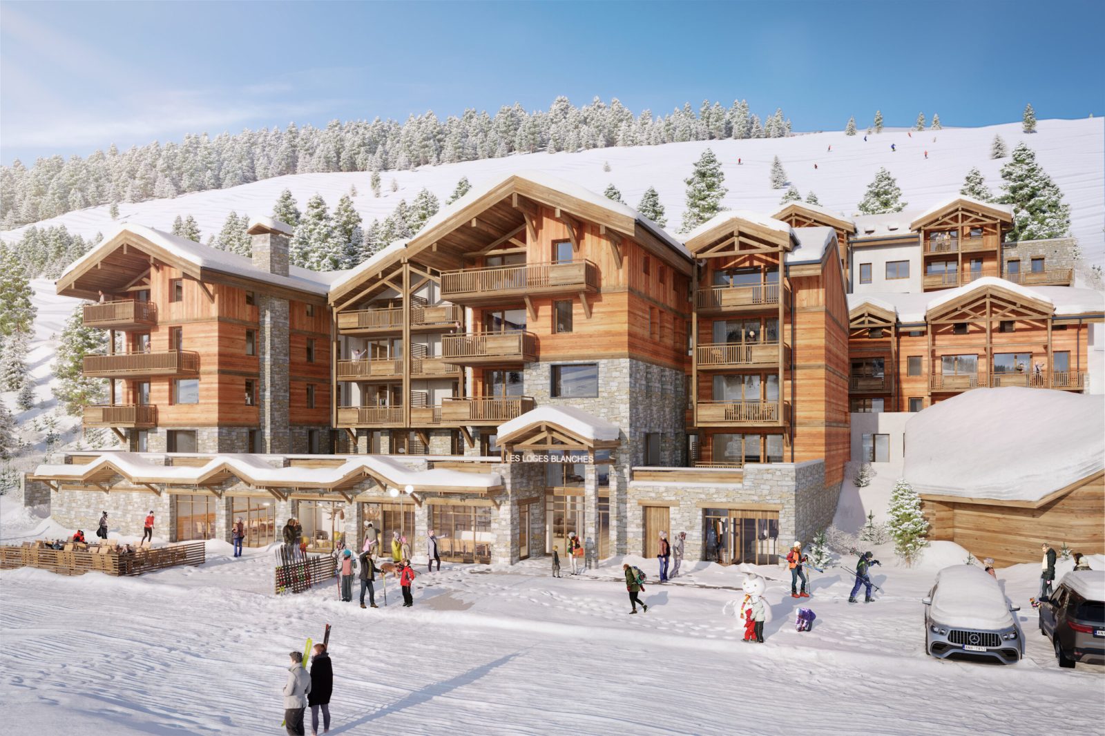 Programme neuf LES LOGES BLANCHES à Les Deux Alpes — visuel 1 sur 1