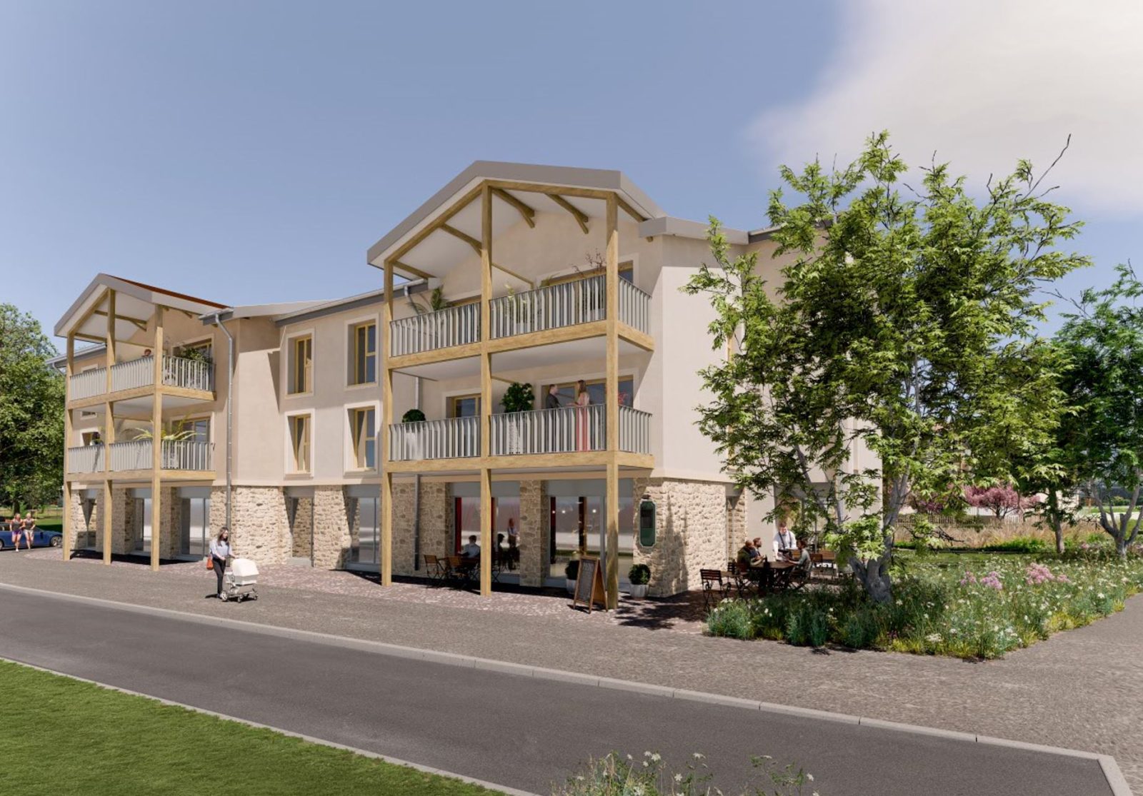 Programme neuf Les Terrasses des 3 Parcs à Coublevie — visuel 1 sur 1