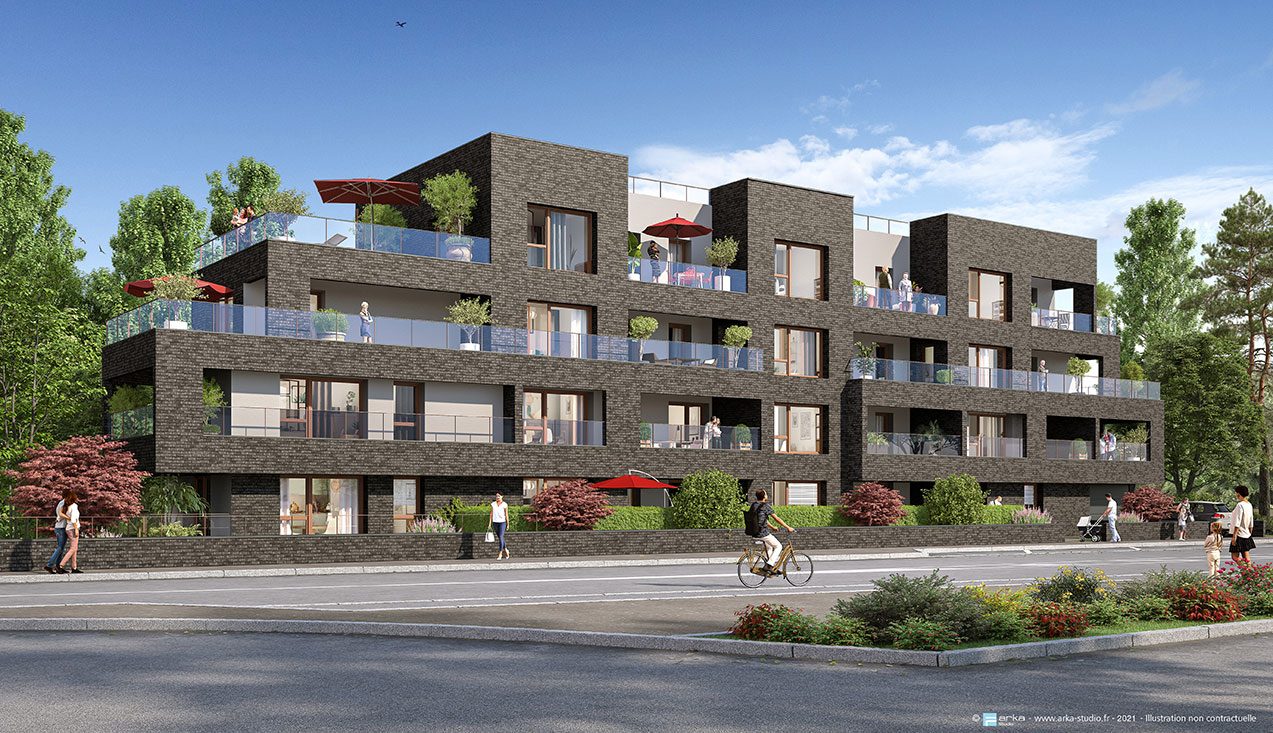 T1 lot 204B — L'Envol - Nue-propriété à Rennes — visuel 1 sur 1