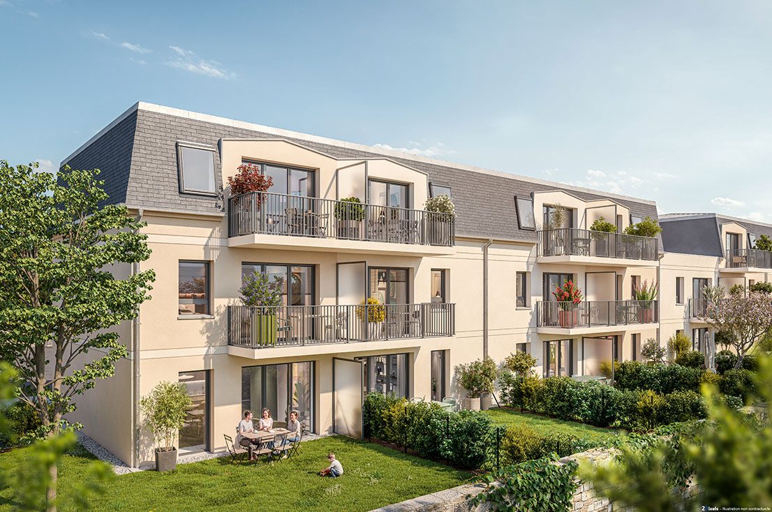 T2 lot 109 — Coté Sud – COLLECTIF à May-sur-Orne — visuel 1 sur 1