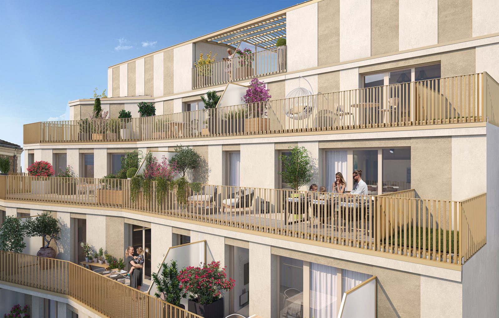 Programme neuf Les Terrasses de Gentilly (94) à Gentilly — visuel 1 sur 1