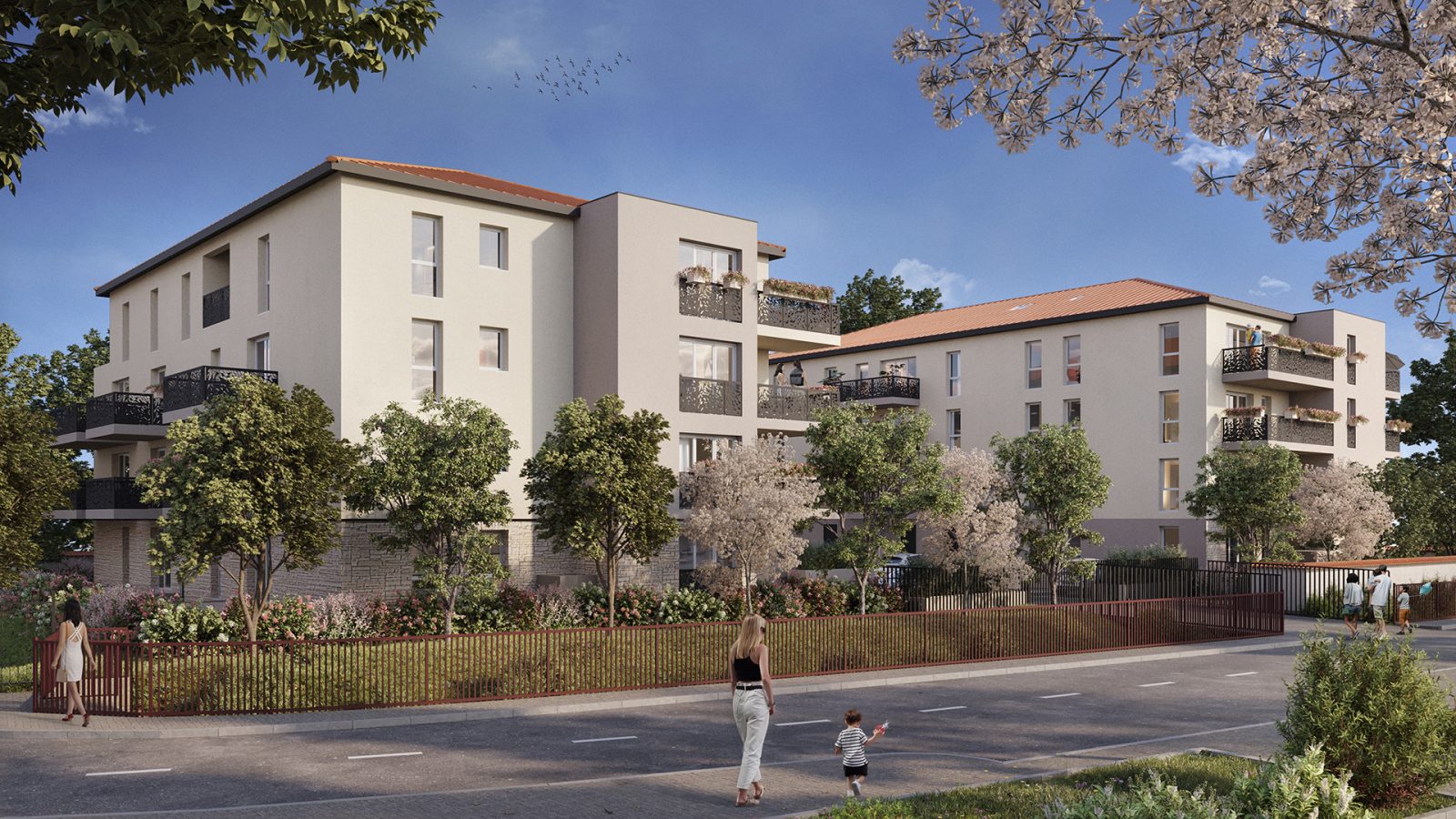 Programme neuf Le Clos des Amandiers à Jassans-Riottier — visuel 1 sur 1