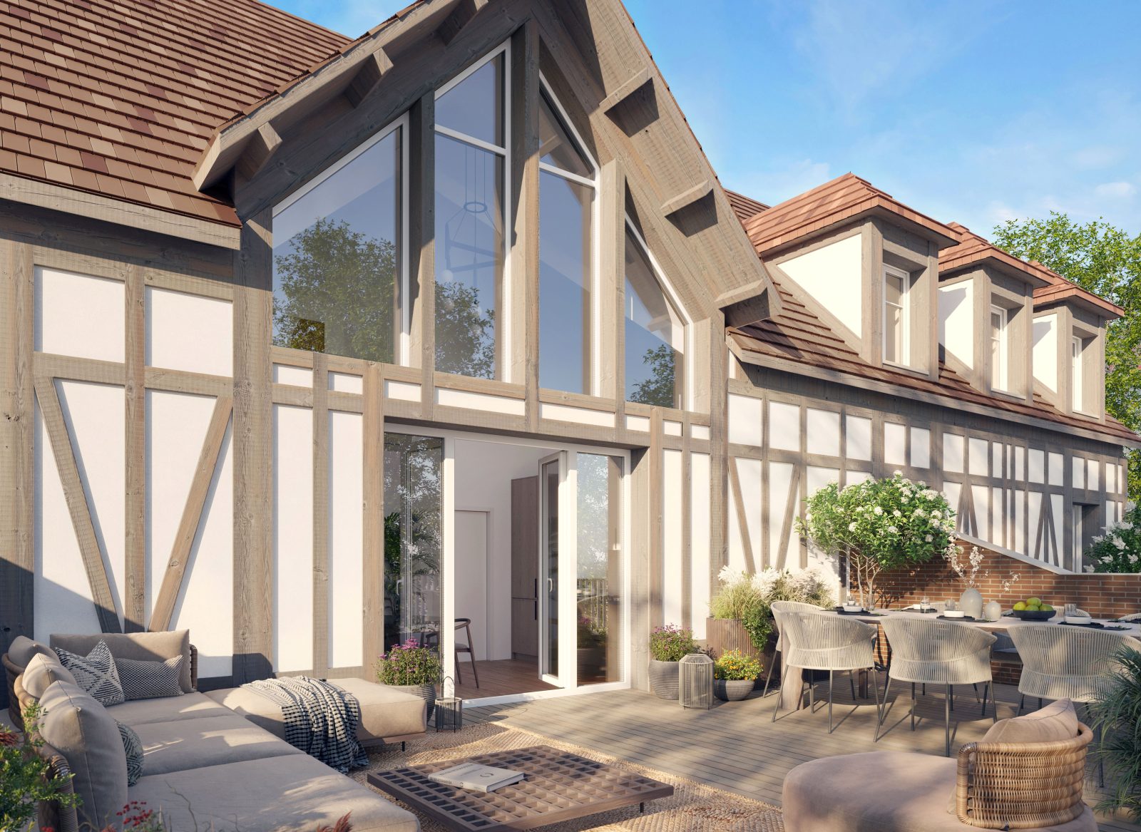 T4 lot C12 — Les Hauts de Beaumont à Beaumont-en-Auge — visuel 1 sur 1