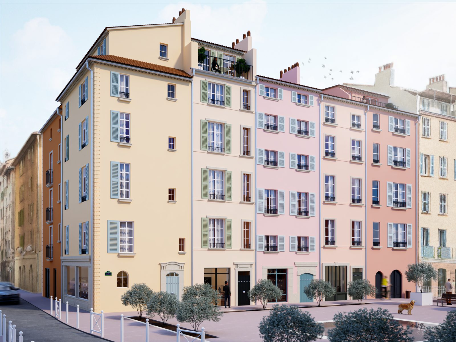 T2 lot 203 — ILOT BESAGNE à Toulon — visuel 1 sur 1