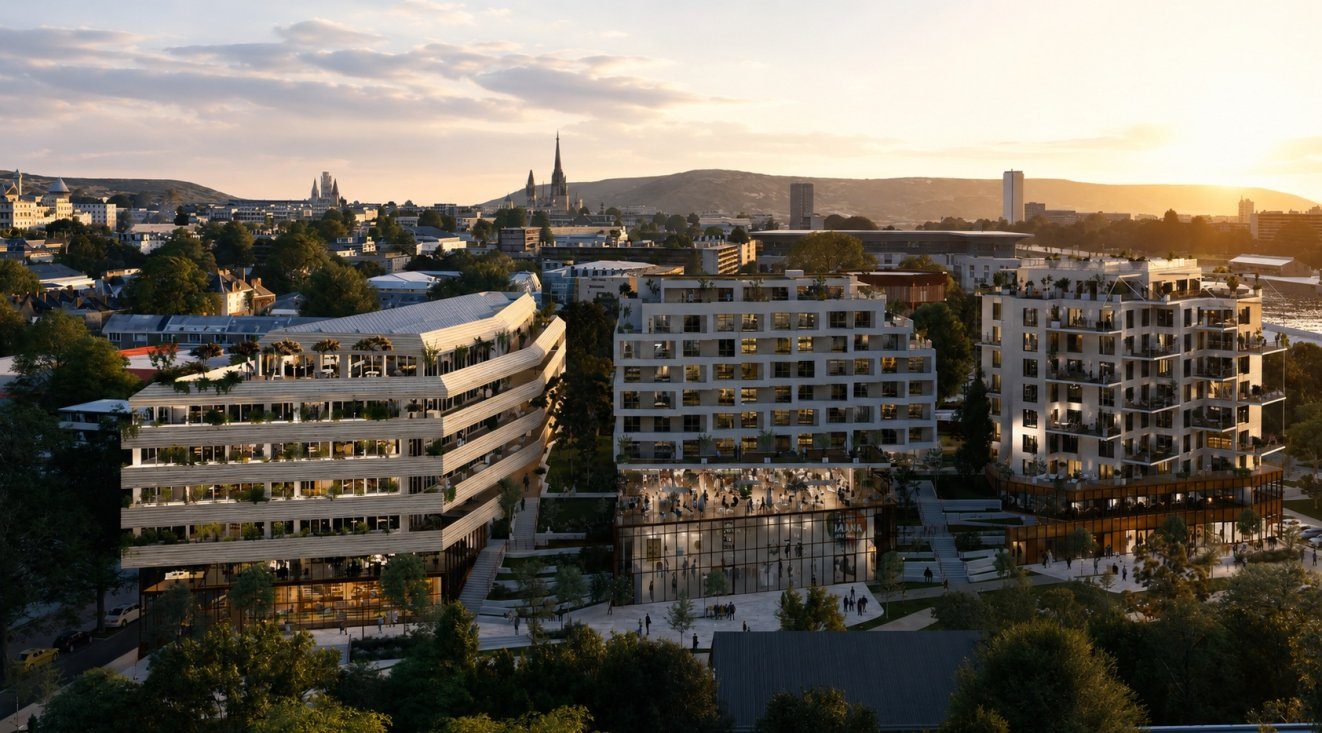 Programme neuf Artmania - Quai des Arts Bât A Tertiaire à Rouen — visuel 1 sur 1
