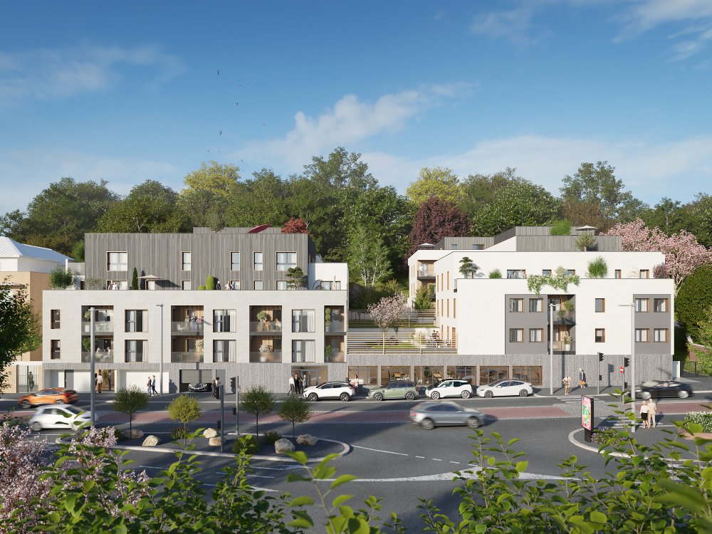 T3 lot D203 — L'Orée des Docks à Déville-lès-Rouen — visuel 1 sur 1
