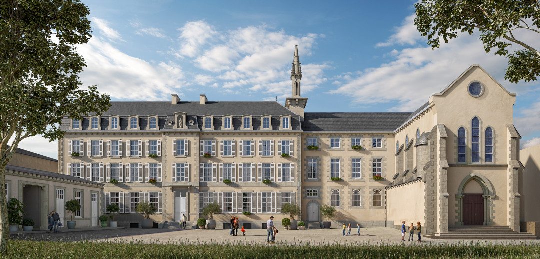 T2 lot A21 — LE COUVENT DES SAINTS-COEURS à Saint-Quay-Portrieux — visuel 1 sur 1
