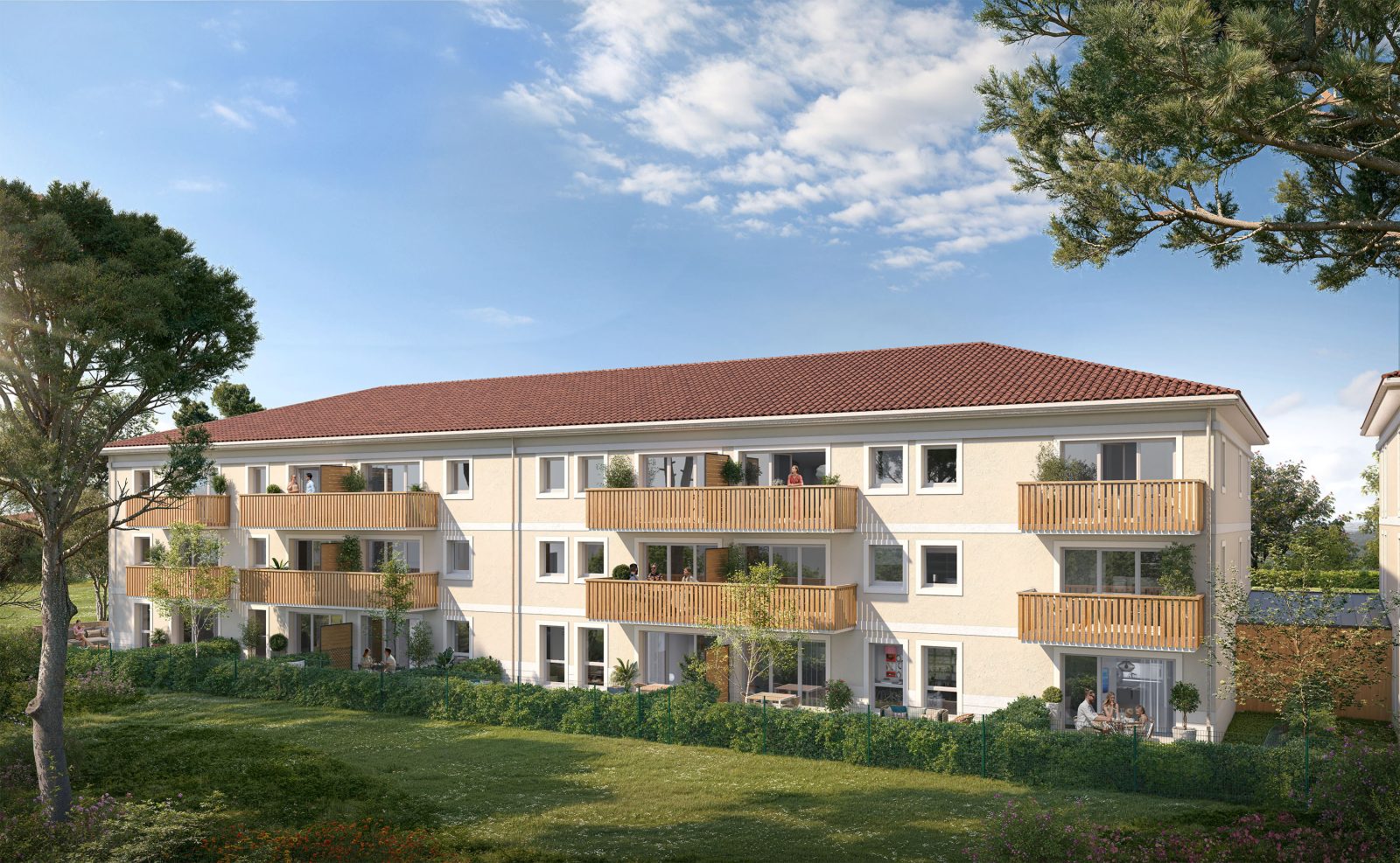 T3 lot B203 — Lanova à Mont-de-Marsan — visuel 1 sur 1