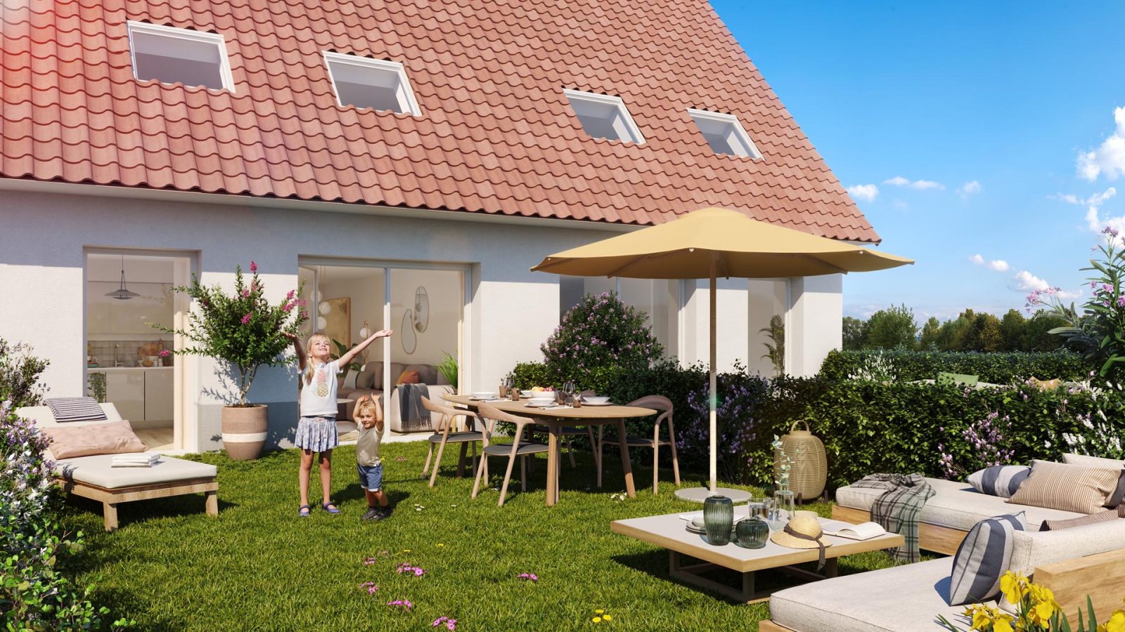 T3 lot 3206 — DOMAINE DU FERRAIN à Tourcoing — visuel 1 sur 1