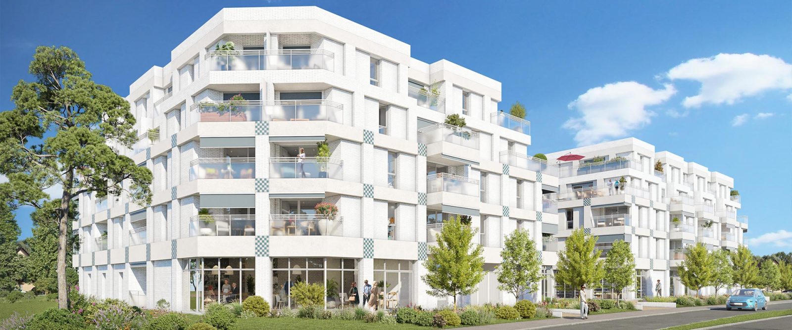 T2 lot A2203 — LES JARDINS DE L’HIPPODROME - BATS A1- A2 à Deauville — visuel 1 sur 1