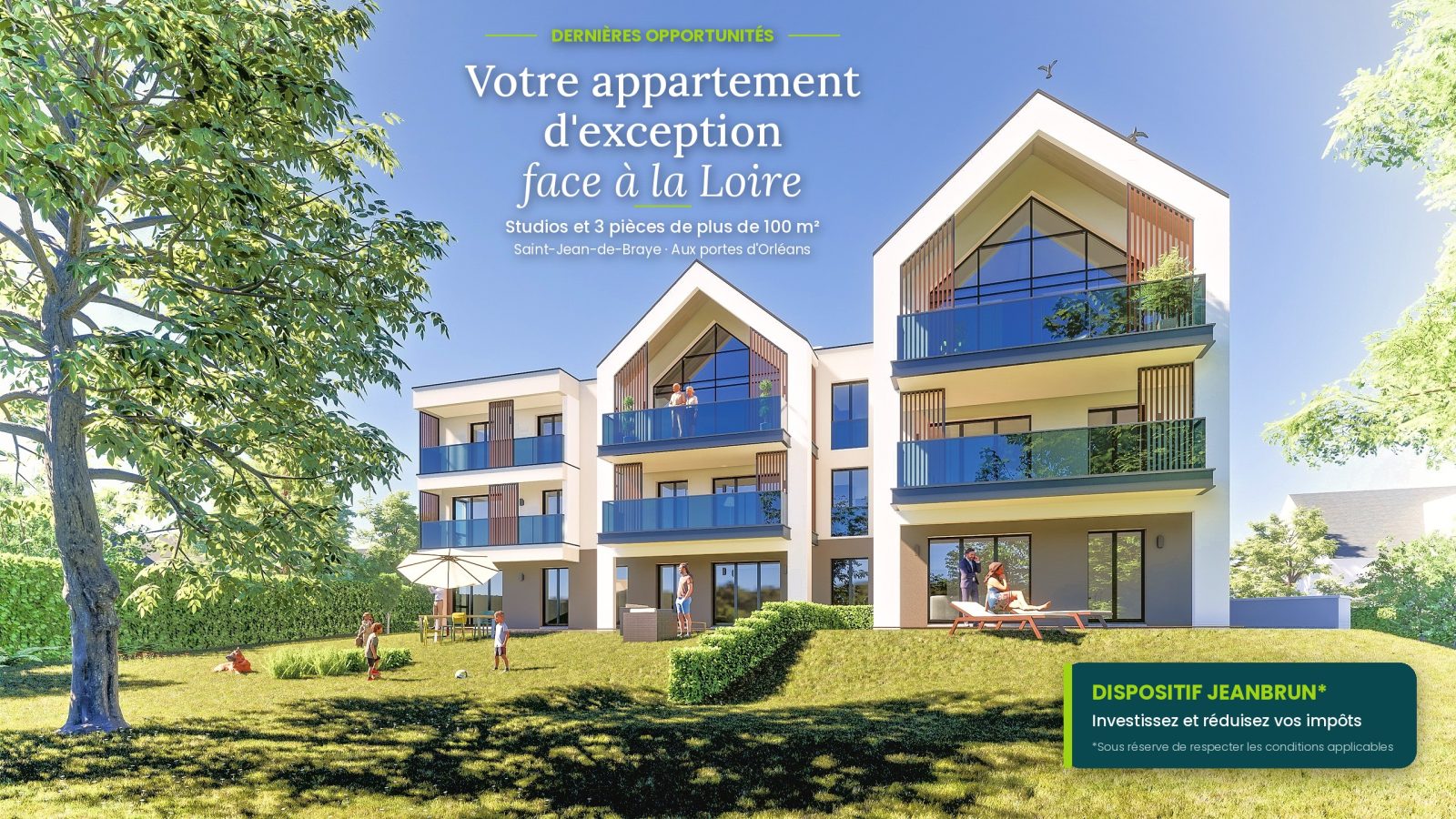 Programme neuf PÉPITE DE LOIRE à Saint-Jean-de-Braye — visuel 1 sur 1