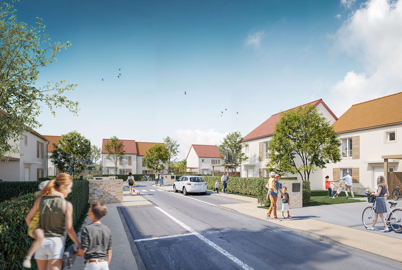 Programme neuf Les Villas Coeur de Ville à Chaumes-en-Brie — visuel 1 sur 1