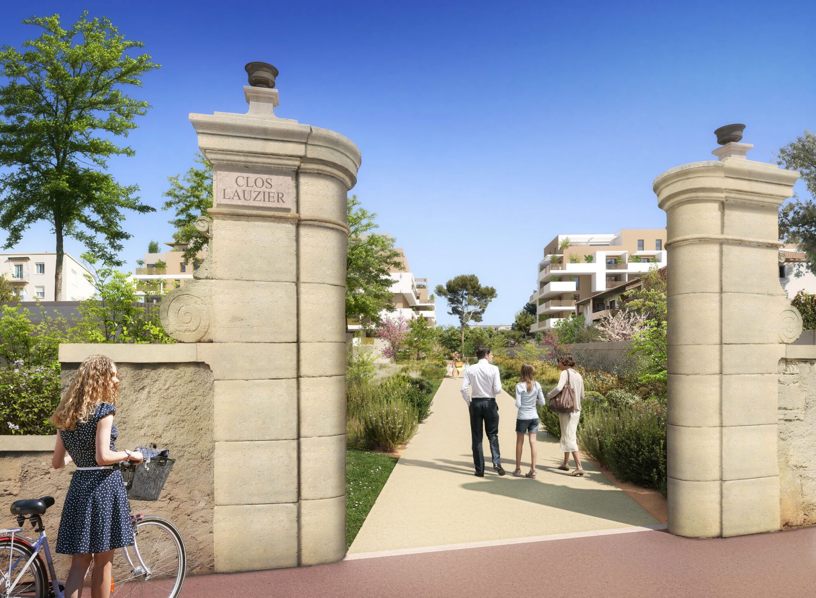 T2 lot B2002 — Le Clos Lauzier à Montpellier — visuel 1 sur 1