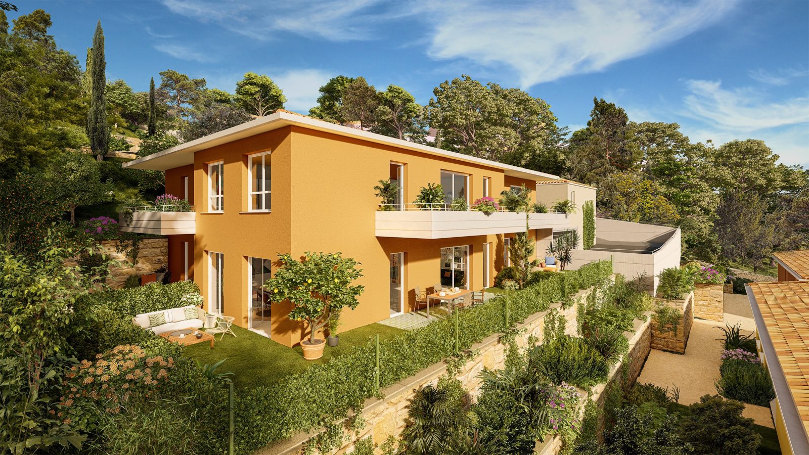 Programme neuf LES HAUTS JARDINS à Menton — visuel 1 sur 1