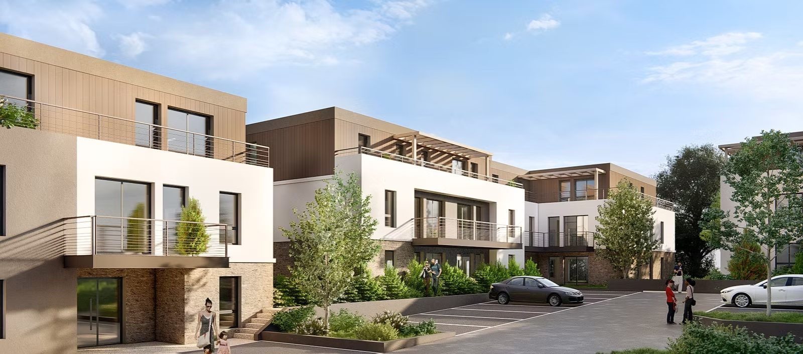 T2 lot B208 — LES RESIDENCES RIVES D'YVETTE à Chevreuse — visuel 1 sur 1