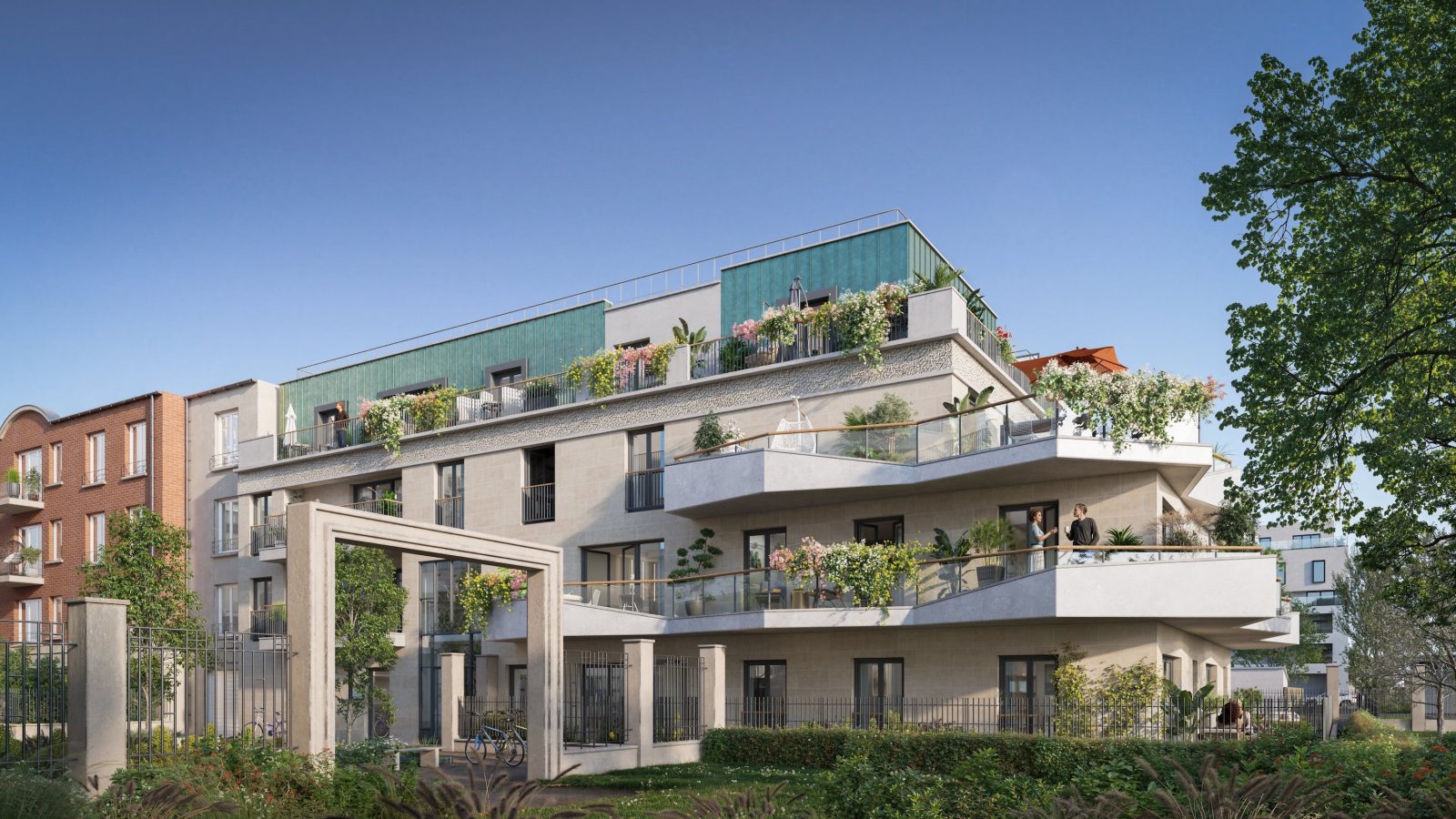 Programme neuf Le Majestic à Asnières-sur-Seine — visuel 1 sur 1