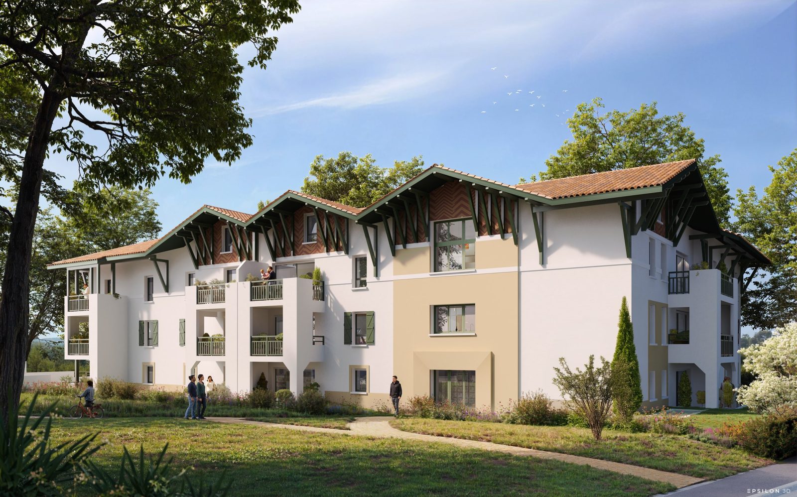 T3 lot 17 — Résidence L’INTEMPORELLE à Capbreton — visuel 1 sur 1