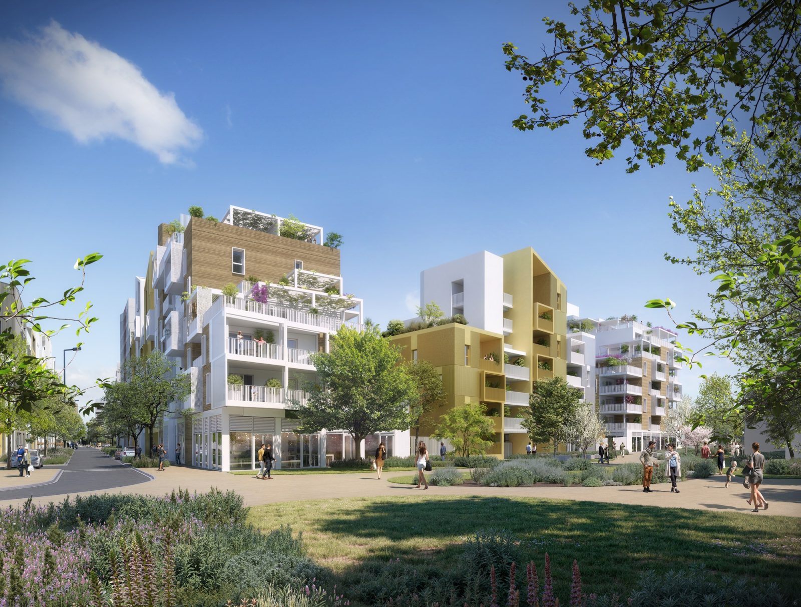 T4 lot A701 — Résidence RESPIRE - Tr 1 à Montpellier — visuel 1 sur 1