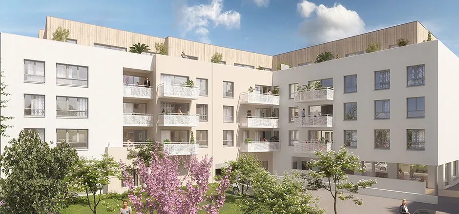 Programme neuf LE JARDIN D'ADELAIDE (JEANBRUN) à Sotteville-lès-Rouen — visuel 1 sur 1