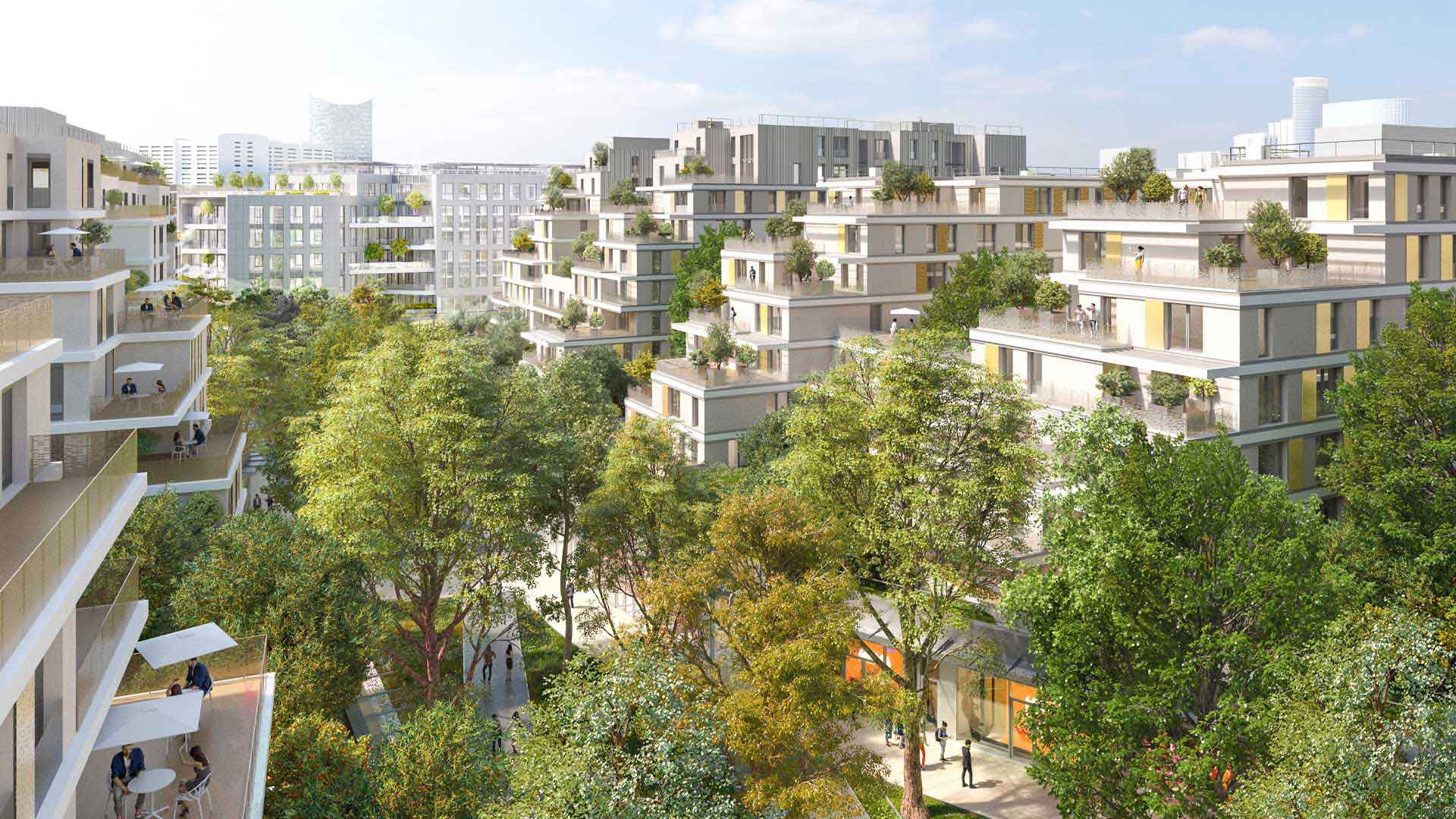 T3 lot 2598 — ISSY CŒUR DE VILLE à Issy-les-Moulineaux — visuel 1 sur 1