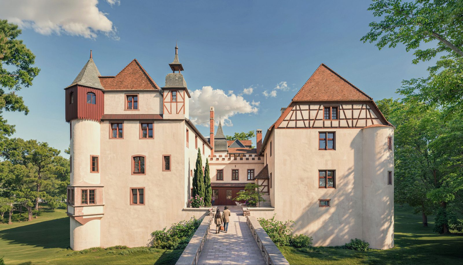 Chateau de Scharrachbergheim à Scharrachbergheim-Irmstett — visuel 1 sur 1