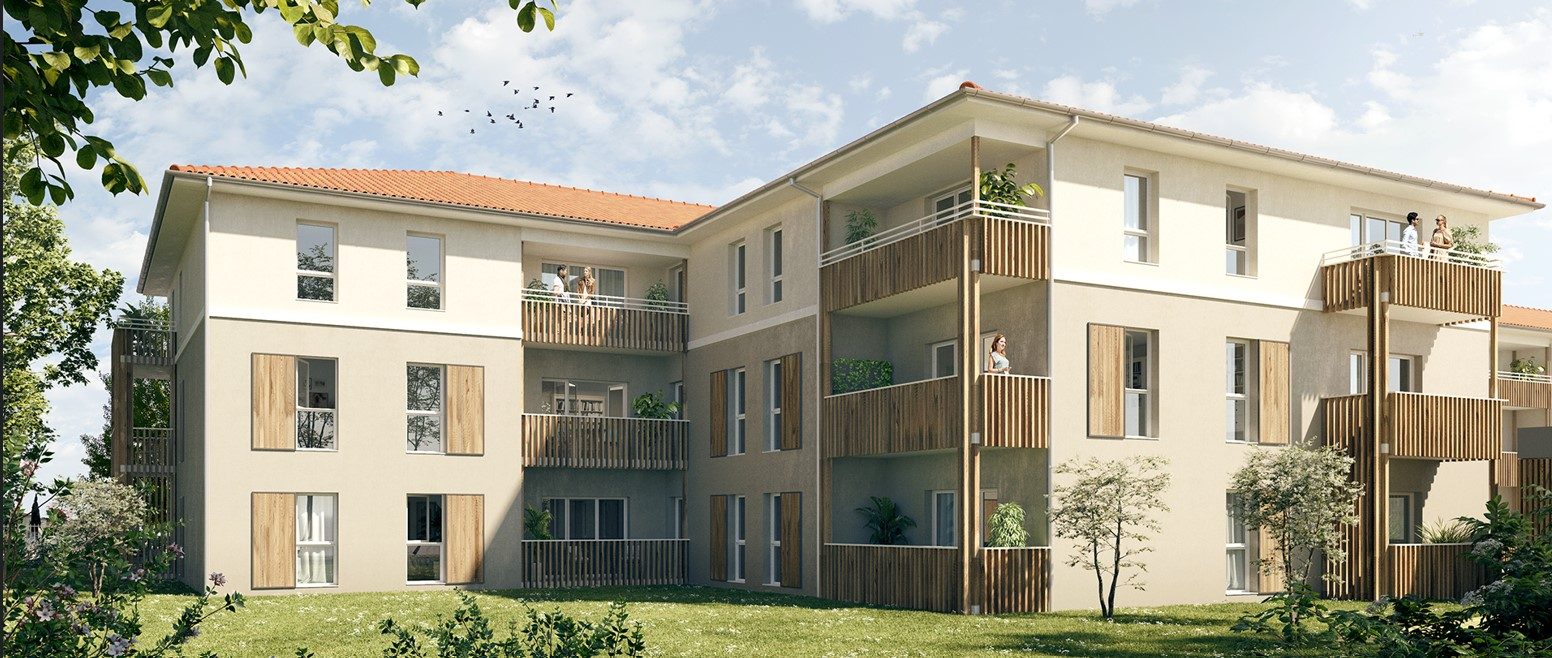 T1 lot 24 — GFI NEXITY - VIA VIGNA à Saint-Vincent-de-Paul — visuel 1 sur 1