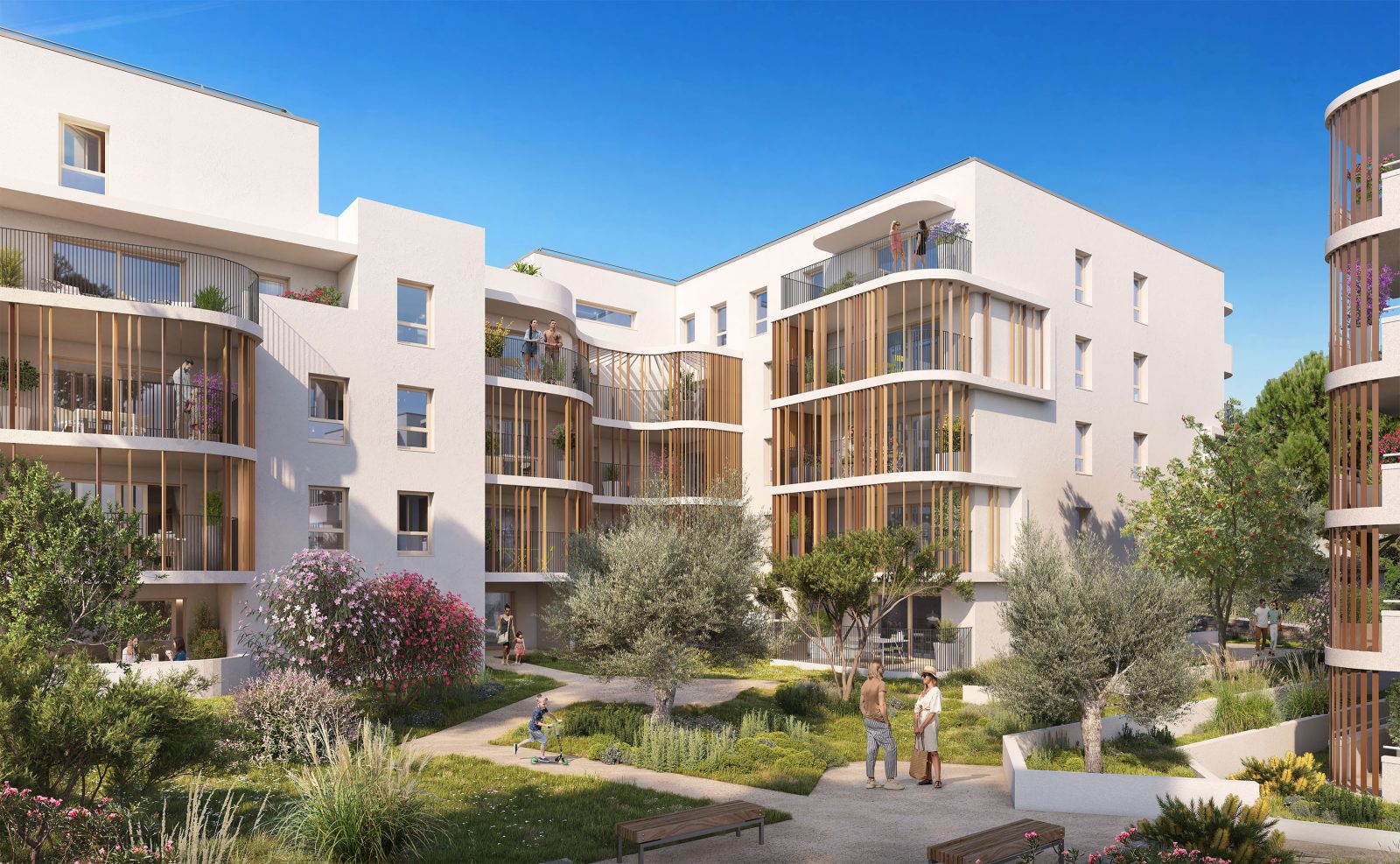 T4 lot B305 — Résidence MONTVALLON à Montpellier — visuel 1 sur 1