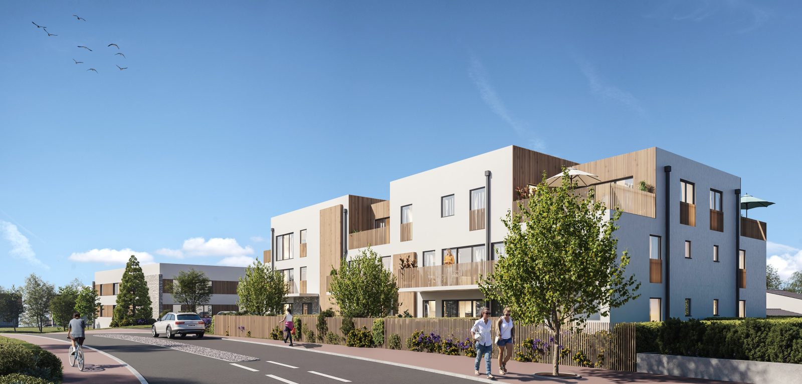 Programme neuf Résidence Les Hauts de Donville à Donville-les-Bains — visuel 1 sur 1